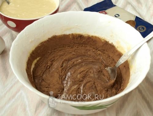 Пирог Зебра без сметаны и кефира. Пирог «Зебра» без сметаны