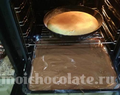 Кучерявый Панчо торт. Приготовление бисквита