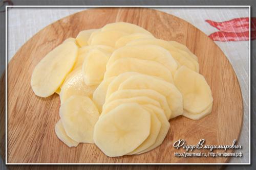 Картофельные кексы в силиконовых формочках. Картофель в формах для кексов