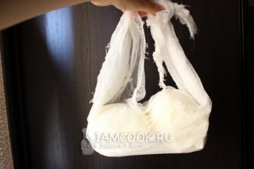 Домашний сыр из кефира. Сыр из кефира