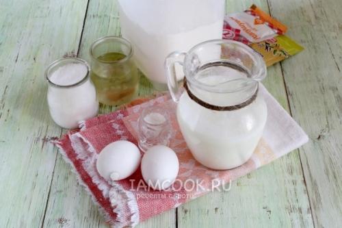 Кекс на кефире. Пышный кекс на кефире