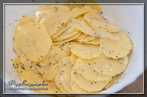 Картофельные кексы в силиконовых формочках. Картофель в формах для кексов