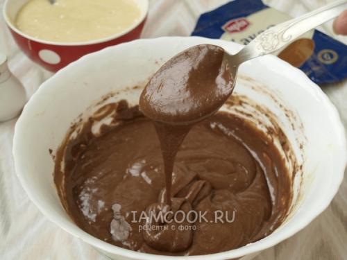 Пирог Зебра без сметаны и кефира. Пирог «Зебра» без сметаны