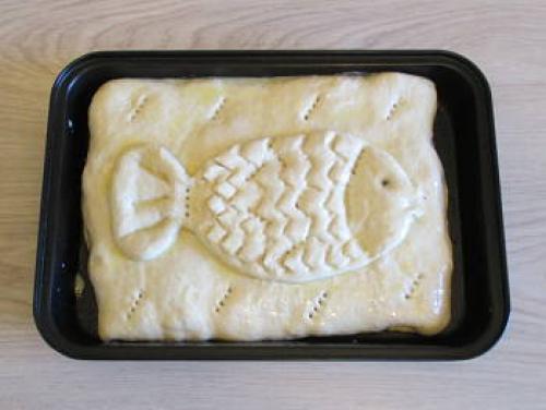 Пирог с горбушей