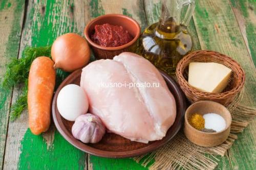 Митболы из курицы в томатном соусе. Куриные митболы с сыром в томатном соусе