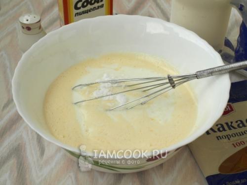 Пирог Зебра без сметаны и кефира. Пирог «Зебра» без сметаны