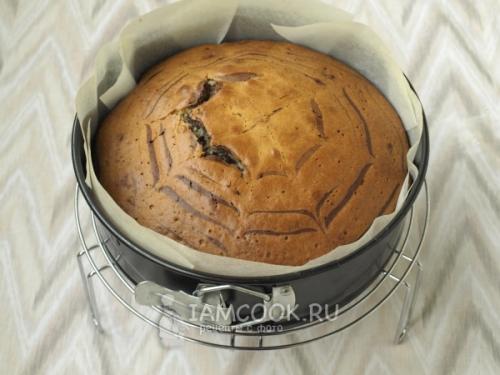 Пирог Зебра без сметаны и кефира. Пирог «Зебра» без сметаны