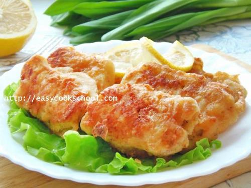 Скумбрия в пивном кляре. Рыба в пивном кляре