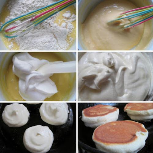 Японские панкейки-суфле рецепт. Японские панкейки-суфле (Japanese Souffle Pancakes)