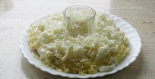 Салат Малахитовый браслет с кукурузой. Салат "Малахитовый браслет"