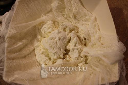 Домашний сыр из кефира. Сыр из кефира