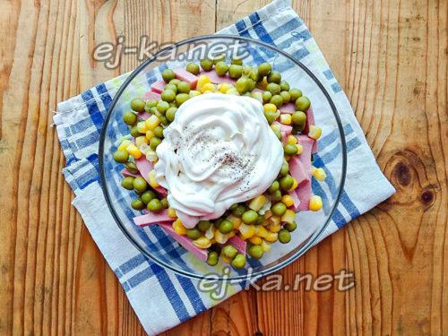 Салат, который не надо варить — все порезал и готово