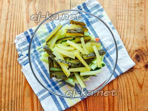 Салат, который не надо варить — все порезал и готово