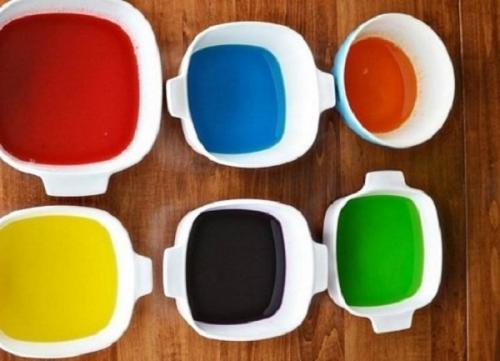 Разноцветное желе рецепт. Рецепты разноцветного желе «Мозаика»