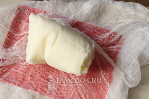 Домашний сыр из кефира. Сыр из кефира