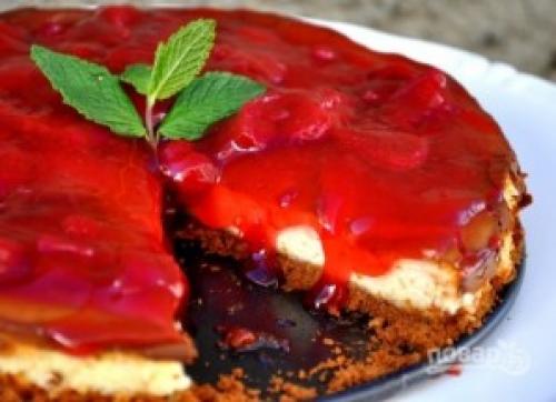 Чизкейк из творожного сыра