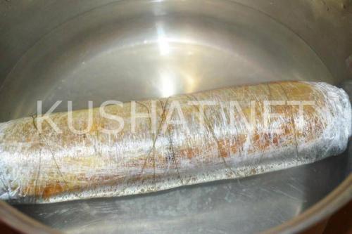 Рецепт куриного рулета с желатином. Куриный рулет с желатином – рецепт