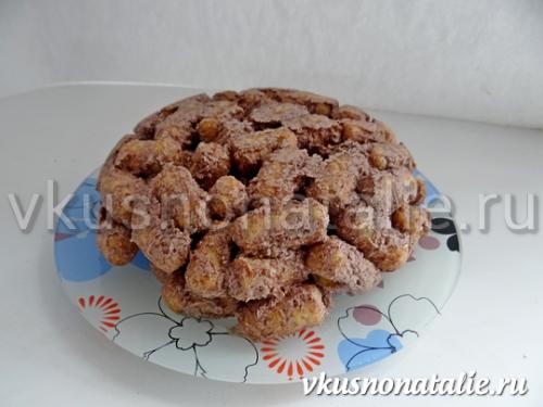 Десерт из кукурузных палочек. Ингредиенты для торта из кукурузных палочек: