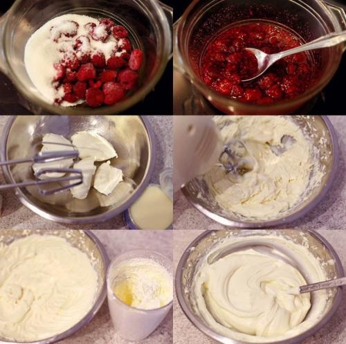 Наполеон с Малиной и заварным кремом. Вкуснейший торт Наполеон с малиной