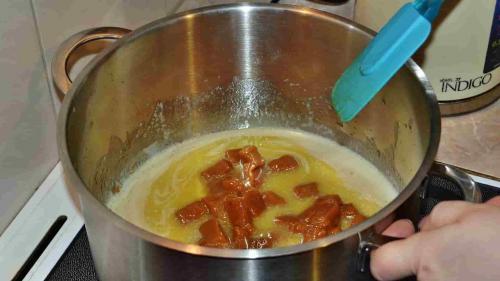 Десерт из ирисок и кукурузных палочек. Чак-чак из кукурузных палочек и ирисок