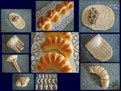 Формирование булочек из дрожжевого теста. Выпечка дрожжевых булочек