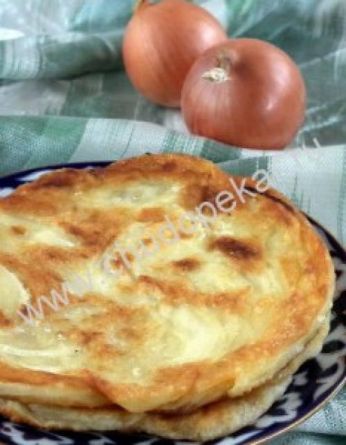 Лепешки узбекские с луком. Узбекские лепешки с луком — рецепт