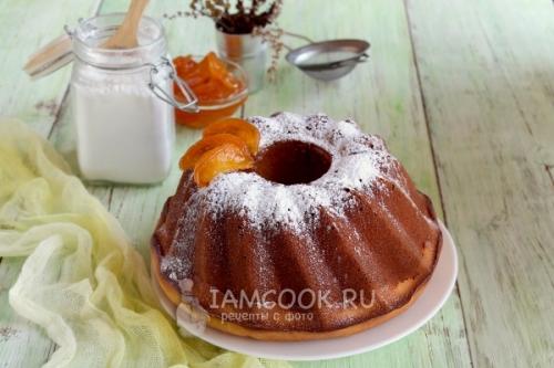 Кекс на кефире. Пышный кекс на кефире