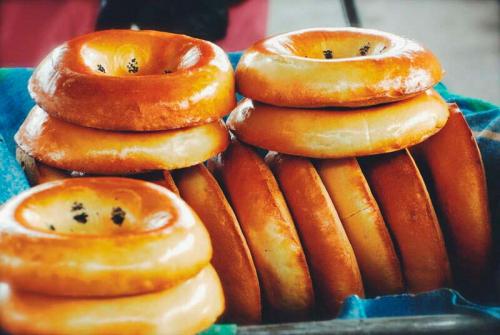 Узбекская лепешка на сковороде. Самаркандские и кокандские лепёшки