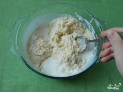 Манник на кефире классический рецепт. Манник на кефире простой