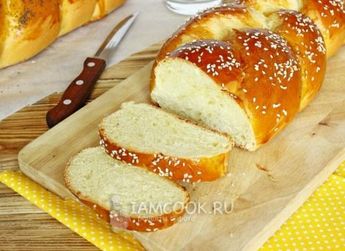  Хала. Пошаговый рецепт с фото