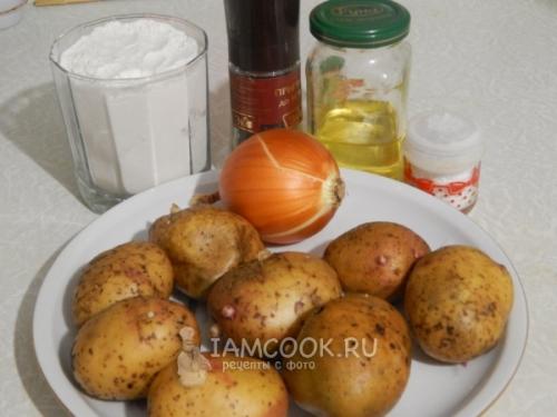 Ленивые пирожки с картошкой. Ленивые пирожки с картофелем