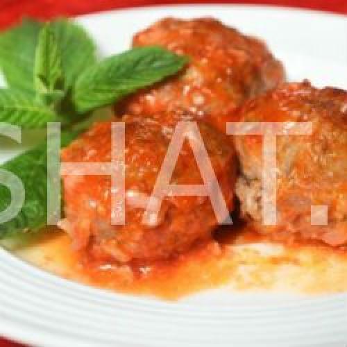 Тефтели с рисом в сметанном соусе. Пошаговый рецепт с фото