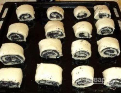 Рецепт булочек с маком. Маковые булочки