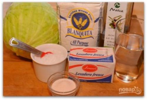 Рецепт пирожков с капустой. Простой рецепт пирожков с капустой