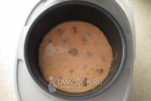 Тефтели с рисом в мультиварке (с подливкой)
