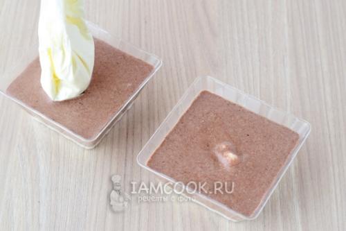 Творожный десерт с желатином