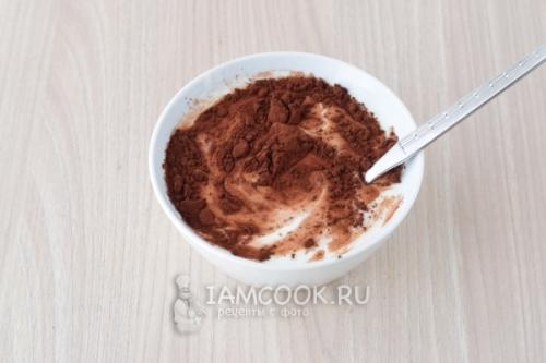 Творожный десерт с желатином