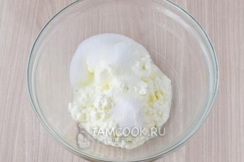 Творожный десерт с желатином