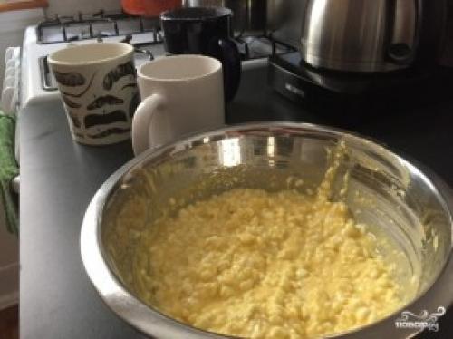 Творожное суфле в духовке