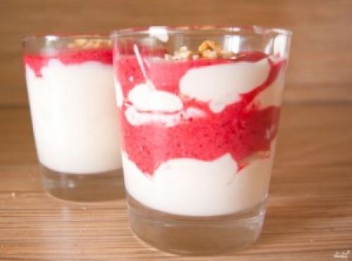 Творожный мусс. Сливочно-творожный мусс