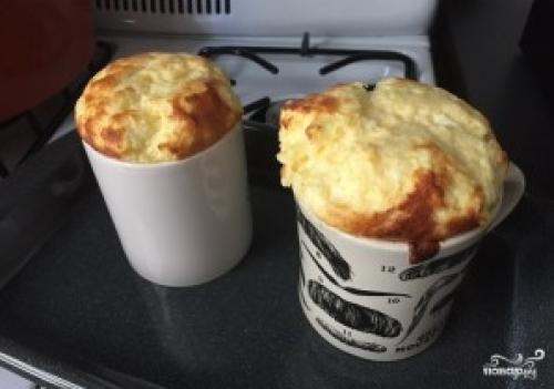 Творожное суфле в духовке