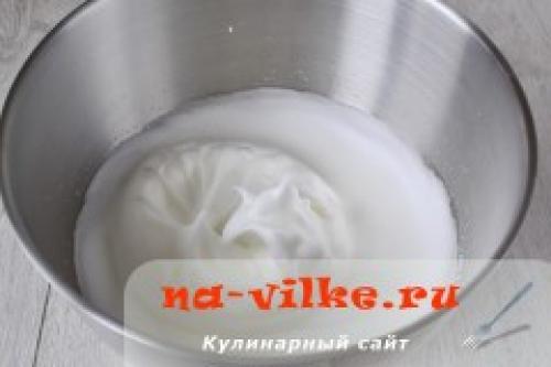Ангельский бисквит на белках. Ингредиенты: