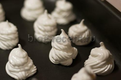 Безе рецепт готовим дома. Ингредиенты: