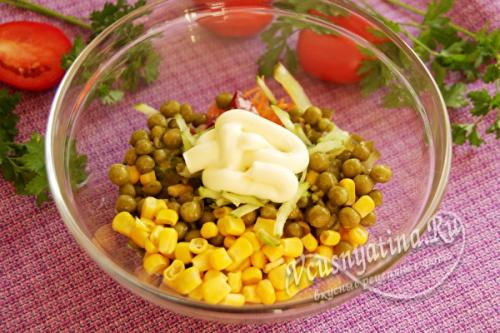 Салат, который не надо варить все порезал и готово. Салат, который не нужно варить, — все порезал и готово