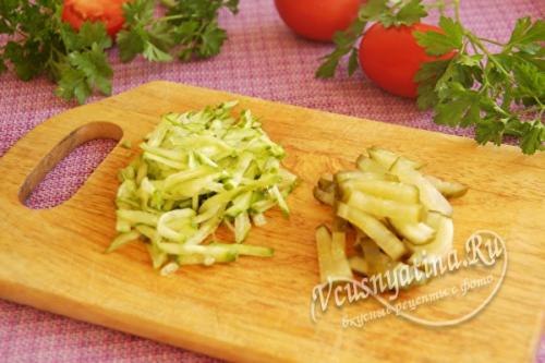 Салат, который не надо варить все порезал и готово. Салат, который не нужно варить, — все порезал и готово