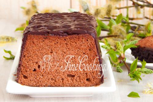 Шоколадный бисквит на белках