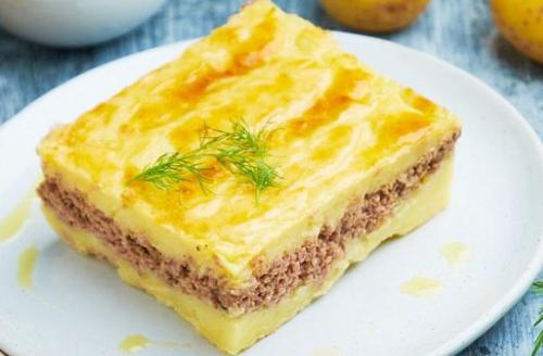 Картофельная запеканка детская. Детская картофельная запеканка