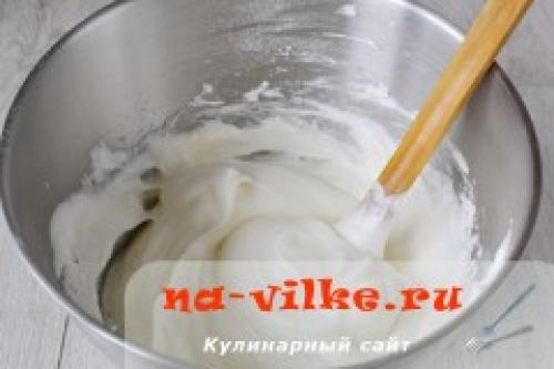 Ангельский бисквит на белках. Ингредиенты: