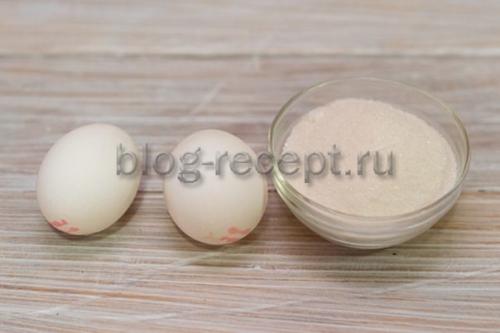Безе рецепт готовим дома. Ингредиенты: