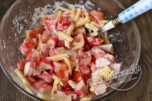 Салат из 3 продуктов. Вкусный салат всего из 3 продуктов